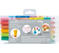 Zig Clean Dot Asst Lot De 12 Couleurs, Taille Unique[Z1193]
