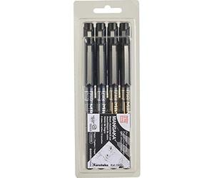 Zig CNM8VBK Cartoonist Mangaka Set de 8 pièces