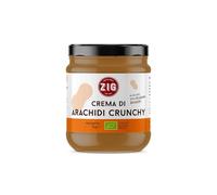 ZIG - Crème d'arachide Crunchy BIO - Un seul ingrédient, 100% Cacahuète 1kg