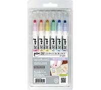 Zig Dot Marker Single Tip Mild Colors,Tcsd-6100/6v.[Y601]