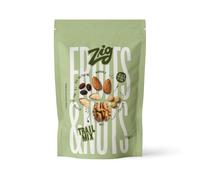 ZIG Fruits & Nuts Trail Mix - Amandes, noisettes, noix du Brésil - Fruits secs et déshydratés en pack refermable 125g