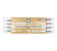 Zig Marqueurs de calligraphie à deux pointes 4/emballage
