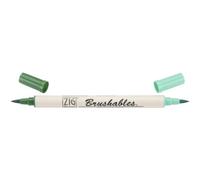 Zig Memory System Brushables Dual Tip Marker, Pure Green by Zig