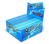 Zig Zag Blue Slim Kingsize Rolling Papers BOX 50 by Zig Zag Blue Slims
