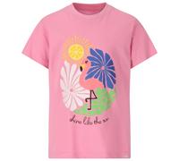 ZIG ZAG - Kid's Corynne S/S T-Shirt - T-shirt - 110 - begonia pink