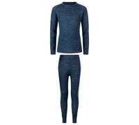 ZIG ZAG - Kid's Pattani Wool Underwear Set - Sous-vêtement mérinos - 104/110 - navy blazer
