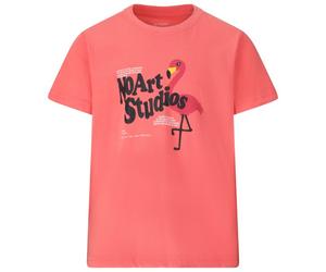 ZIG ZAG - Kid's Yrsa S/S T-Shirt - T-shirt - 110 - sugar coral