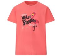 ZIG ZAG - Kid's Yrsa S/S T-Shirt - T-shirt - 128 - sugar coral