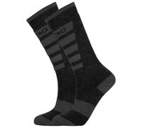ZIG ZAG - Kid's Znow Ski Sock 2-Pack - Chaussettes de ski - EU 33-36 - black