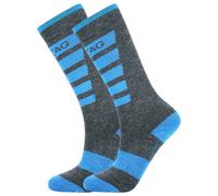 ZIG ZAG - Kid's Znow Ski Sock 2-Pack - Chaussettes de ski - EU 33-36 - dark denim