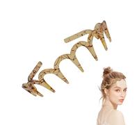 Zig Zags Headband, Serre Tete Zig Zags, Bandeaux Zigzags En Forme, Bandeaux En Zigzags En Plastique, Cheveux BandeauxEn Plastique De Forme Ondulée Pour Fitness, Le Yoga, Le Maquillage