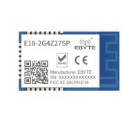 ZigBee 3.0 CC2530 Module réseau sans Fil Ad Hoc E18-2G4Z27SP 2,4 GHz 27 dBm PA+LNA SMD PCB Antenne Module Zigbee pour Smart Home