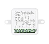 Zigbee 3.0 Mini Relais Intelligent Interrupteur WiFi 1 Voie Module d'interrupteur de lumière intelligent DIY Application Smart Life Compatible avec Alexa et Google Home