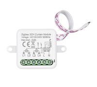 Zigbee 3.0 Mini Relais Intelligent Interrupteur WiFi 1 Voie Module d'interrupteur de lumière intelligent DIY Application Smart Life Compatible avec Alexa et Google Home