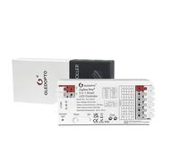 Zigbee 3.0 Pro+ Contrôleur Led Intelligent 5 En 1, 2,4 Ghz Wifi Pwm Led Contrôleur 20 A Max Dc12-24 V Compatible Avec Alexa Google Home Smart Life Tuya Smart App Control Pour Variateur Cct Rgb Rgbw