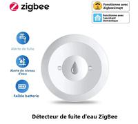 Zigbee capteur d'eau détecteur de fuite d'inondation App surveillance à distance pour cuisine/salle de bain Support Assistant domestique Zigbee2mqtt