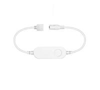 Zigbee Contrôleur de bande lumineuse LED intelligente WiFi compatible avec Alexa et Google Home SmartThings, application et commande vocale, hub ZigBee requis, 3 A, blanc (RGB)