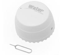 ZigBee CR123A Détecteur de fuite d'eau pour maison intelligente, capteur d'inondation compatible avec Tuya, sensibilité de détection de 1 mm, fonctionne avec hôte d'alarme et assistant vocal