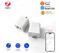 Zigbee - interrupteur adaptateur Micro USB type-c, 2 boutons, 5V, Mini adaptateur d'alimentation USB, prise de Charge pour vie intelligente, scène domotique Tuya Z2M 1PCS