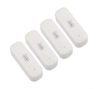 Zigbee Lot de 4 détecteurs de température et d'humidité d'intérieur sans fil avec données d'environnement en temps réel et automatisation basée sur des applications