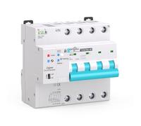 Zigbee Mini coupe-circuit intelligent 4P avec surveillance de l'énergie, contrôlé par l'application Tuya/Smart Life DIY TONGOU