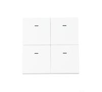Zigbee Scene Switch 4 boutons 12 scénarios Télécommande intelligente pour Tuya pour automatisation de passerelle Pas de câblage nécessaire Design compact