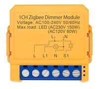 ZigBee Smart Dimmer Switch Module for Voice and App Control, Compatible with Most Platforms
