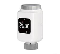 Zigbee Vanne de radiateur thermostatique pour Tuya Smart Home Multi Room Control Minuteur Fonction Blanc