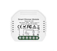 Zigbee Variateur d'intensité intelligent pour Tuya Hub 3.0 sans fil LED Régulateur de luminosité ABS