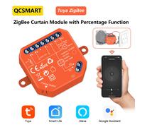Zigéquation-Commutateur de stores roulants, citations de commutateurs, arrêt en pourcentage, contrôle de la minuterie, assistant Google Alexa, Tuya Smart Life, technologie 9 PACK