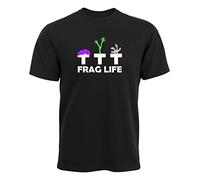 Ziggy Tee Frag Life - T-shirt Reef Keeper, Noir , L