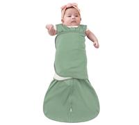 ZIGJOY Gigoteuse D'emmaillotage Bebe 0-6 Mois, Tog 1 Couverture Emmaillotage Bébé 100% Coton Swaddle