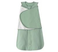 ZIGJOY Gigoteuse D'emmaillotage Bebe 6-12 Mois, Tog 1 Couverture Emmaillotage Bébé 100% Coton Swaddle