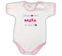 'Zigozago - Body folle de ma Tatie amoureux" 86-92 cm rose