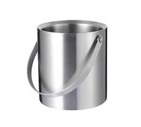 ZIGUIhsou-11 Seau à Glace 3L for fêtes, Seau à Champagne en Acier Inoxydable for Garder la Glace congelée Plus Longtemps, for fête de Noël, barbecues dans Le Jardin, Bar en Plein air Bac à Boissons