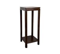 ZIGUIhsou-11 Support pour Plantes Présentoir à bonsaï Chinois Simple et Double en Bois, Support for Plantes, for Salon, Balcon et Jardinage(Grand)