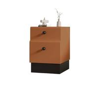 ZIGUIhsou-11 Table de Chevet Accueil Chambre Chambre d'amis Petite Table de Chevet en Bois Meuble Mezzanine étroit Simple Marron(Petit)