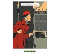 ZigZag Editions Carte postale Blake et Mortimer: Le cri du Moloch, l'objet convoité (10x15cm)
