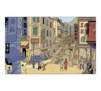 ZigZag Editions Carte postale de Blake et Mortimer: Mortimer en guetteur (15x10cm)
