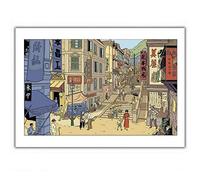 ZIGZAG ISLAND Affiche LA Vallee des IMMORTELS Mortimer en GUETTEUR