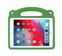 ZiHang Coque Silicone iPad 10.2 2019, iPad Air 3 10.5, Enfant Antichoc Housse de Protection Renforcé, Etui Léger pour iPad Pro 10.5 Pouces, Très Résistante avec Poignée de Transport (Vert)