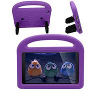 ZiHang Enfants Coque pour Amazon Fire HD 8 2018/2017 / 2016, Durable, en Mousse EVA Enfants Proof Poignée de Transport Antichoc Housse Construit dans Béquille pour Amazon Fire HD 8 (Violet)