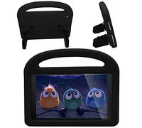 ZiHang Enfants Coque pour Amazon Fire HD 8 2018/2017 / 2016, Durable, en Mousse EVA Enfants Proof Poignée de Transport Antichoc Housse Construit dans Béquille pour Amazon Fire HD 8 (Noir)