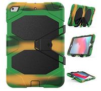 ZiHang Étui Compatible avec iPad Mini 4 / Mini 5, Coque de Protection avec 3 Couches Blindage Épaisses Résistant aux Chocs, Robuste avec Support pour iPad Mini 4 / Mini 5 (Camouflage)
