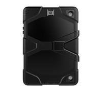 ZiHang Étui Compatible avec Samsung Galaxy Tab A 8.0 T350 T355, Coque de Protection avec 3 Couches Blindage Épaisses Résistant aux Chocs, Robuste avec Support pour Galaxy Tab A 8.0 (Noir)
