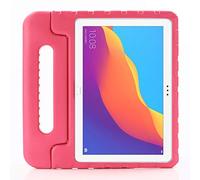 ZiHang Étui pour Huawei Mediapad T5 10 avec poignée de Transport Convertible et Coque légère pour Huawei Mediapad T5 10 Rose, Rouge