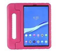 ZiHang Lenovo Tab M10 Plus TB-X606F 10.3 Cas - EVA Stand Étui Enfants Housse Antichoc Protecteur Coque avec Convertible Poignée pour Tablette Lenovo Tab M10 Plus TB-X606F 10.3 (Rose Rouge)