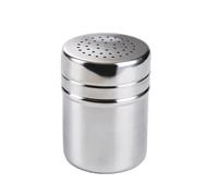 ZIHDKE 5pcs Stainless Steel Powder Shaker With Lid-Multifunctional Mesh Sieve For Sugar-Essential Tool For Baking And Pastry Dusting pour Épices