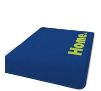 ZIHDKE Grand paillasson en PVC, Tapis rectangulaire de décoration Maison, entrée d'ascenseur, Sol, Centre Commercial, Bienvenue d'hôtel pour Entrée Porte(Blue,80X120cm)