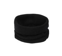 ZIHDKE Lot de 2 cache-cous tricotés for femmes, écharpes, anneaux chauffants, tours cou, snoods d'hiver for le ski et les activités plein air (hommes) Pour Femme(Black)